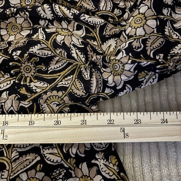 Anthropologie Cleobella Rafia Blouse Women’s Sz M Balloon Sleeves Peasant Boho - Picture 10 of 15